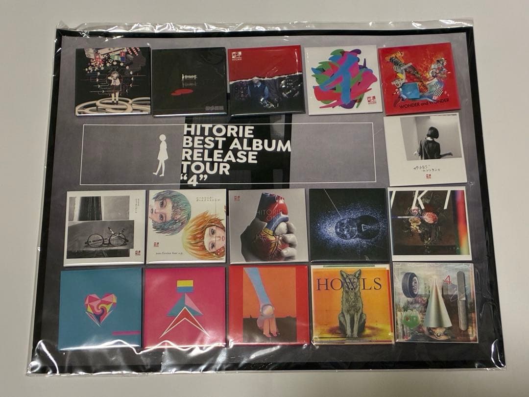 ヒトリエ ジャケ写 缶バッジ