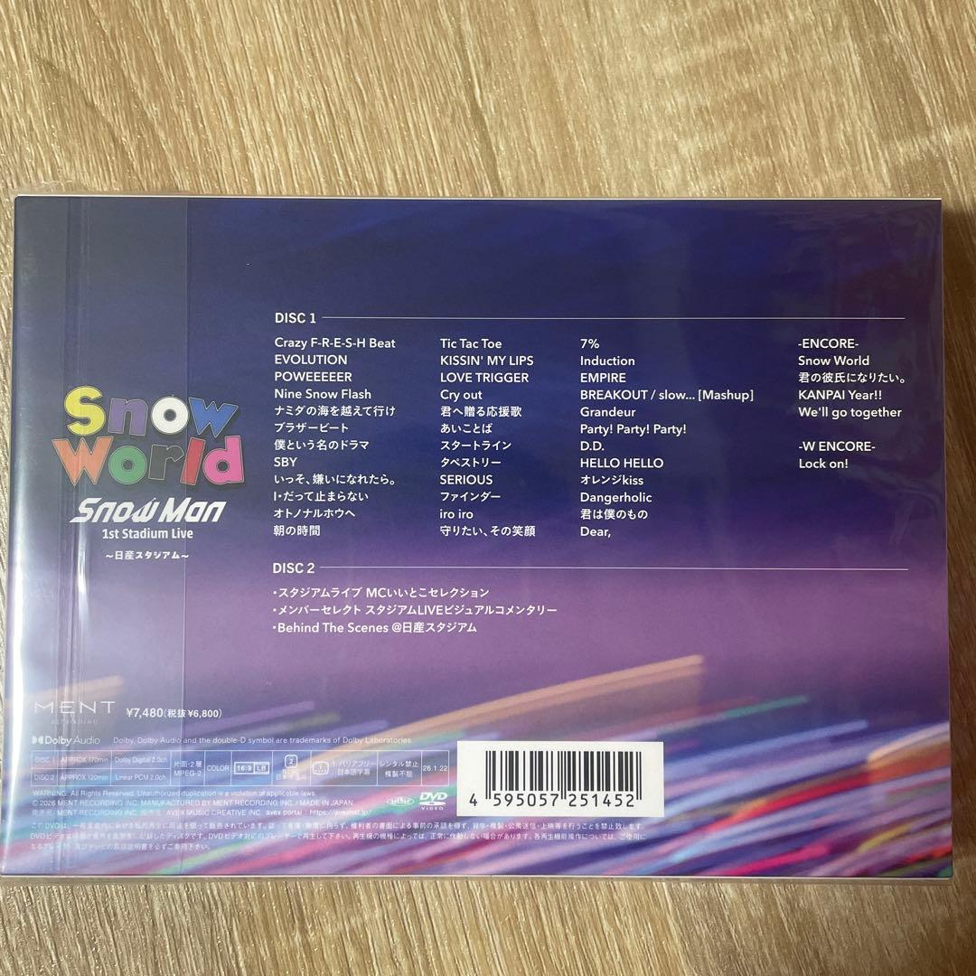 アイドル  World  Man 1st Stadium Live