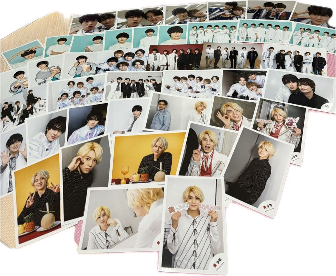 佐藤龍我ACEesエイシーズ美少年生写真132枚まとめ売りフォトセットジャニショ