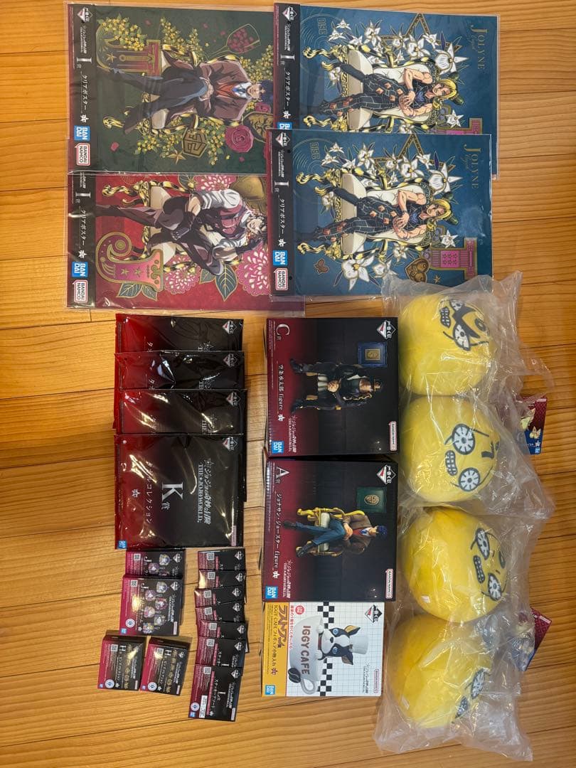 ジョジョの奇妙な冒険 一番くじ A賞C賞G賞ラストワン 下位賞セット