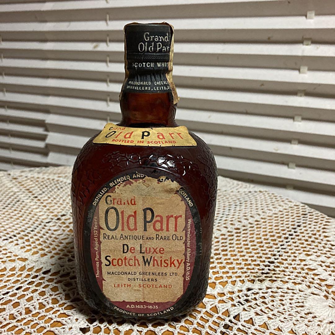 新品未開封！古酒希少な年代物old parr