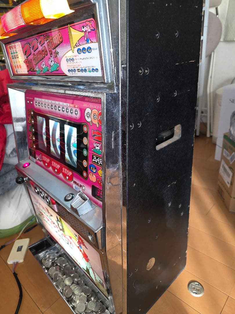 パチスロ実機 4号機 Pink Panther ピンクパンサー パチスロ