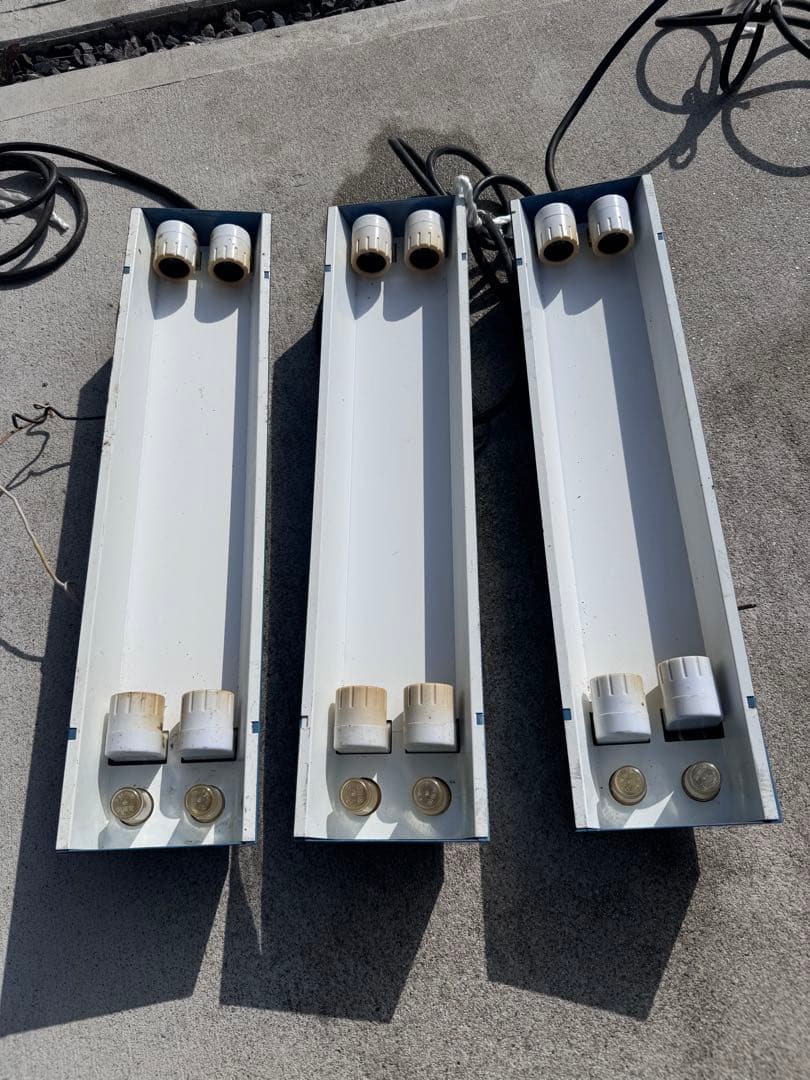 IWASAKI 養魚用殺菌灯器具 3個セット