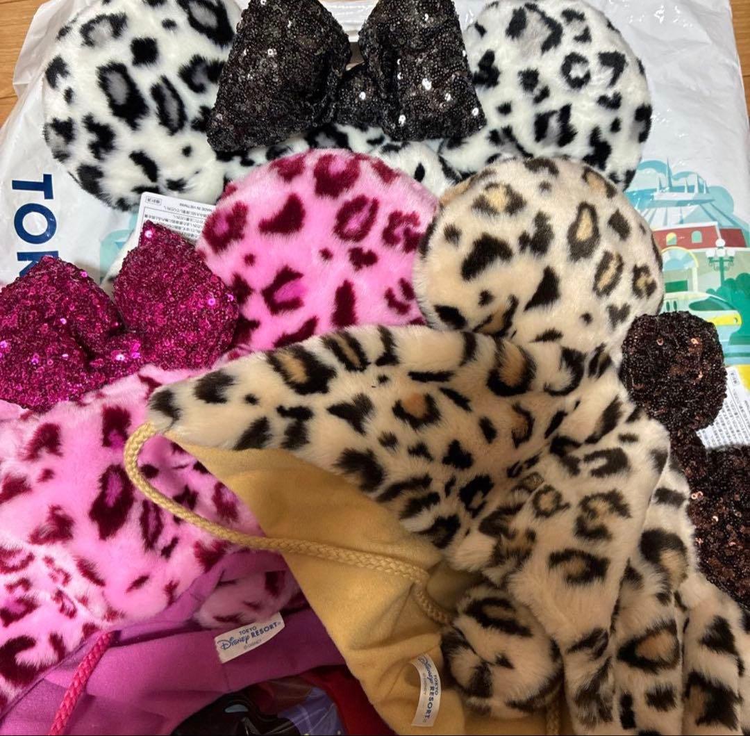 ディズニー ヒョウ柄 ファンキャップ セット