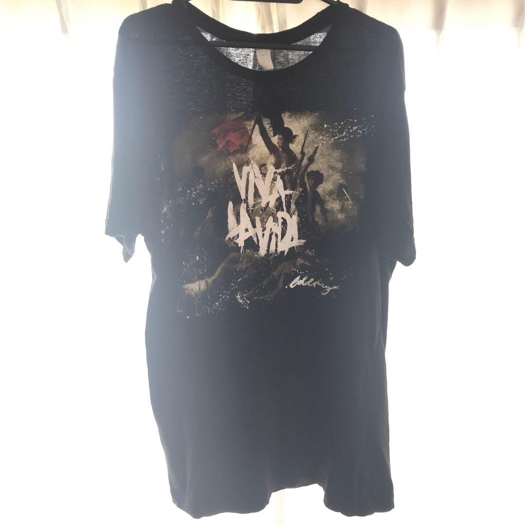 Cold play 「Viva la Vida 」tour t-shirt