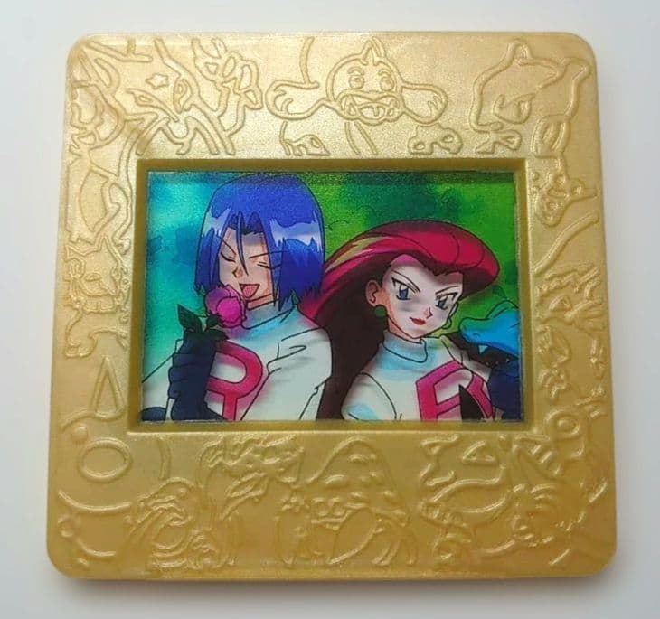 Meiji ポケモン ピクチャーフレーム　ムサシ　コジロウ