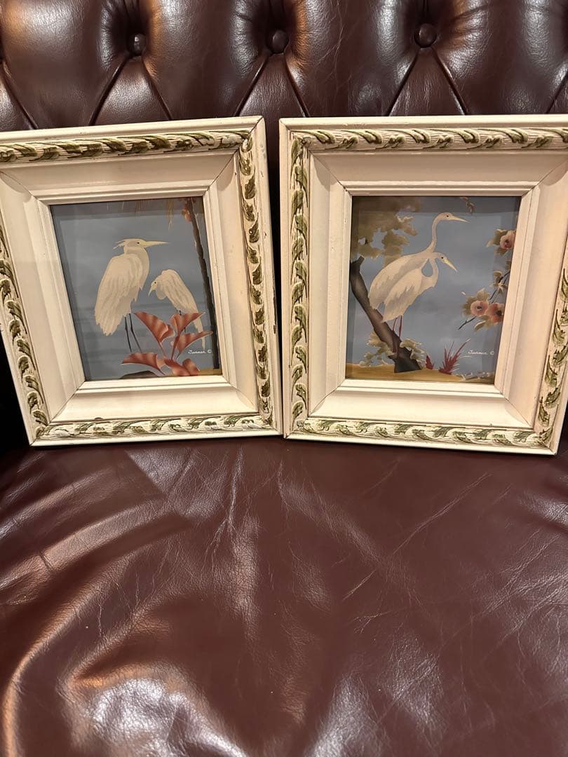 50s ターナー　シラサギ　ミッドセンチュリー　ヴィンテージ　ウォールデコ