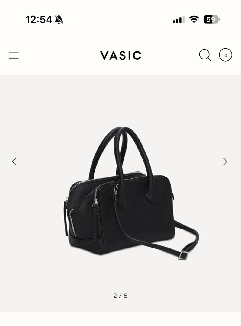 最終値下け VASIC CARGO MINI MINI ブラック