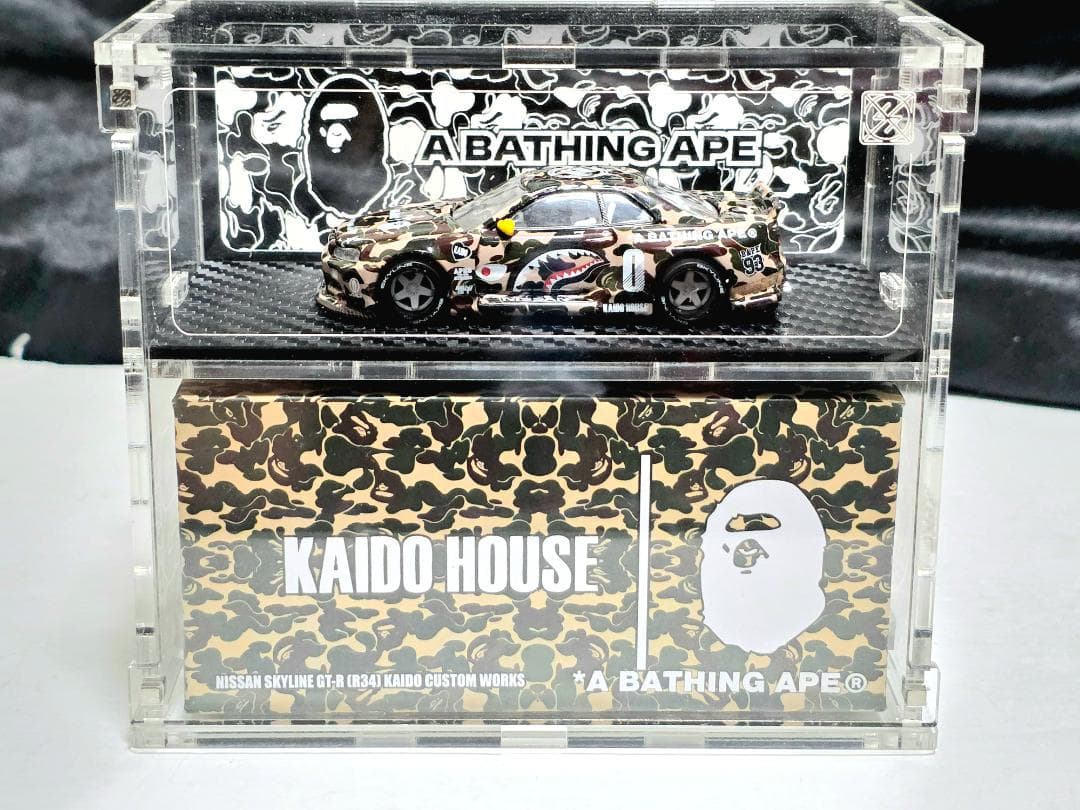 MINIGT KAIDO★HOUSE R34 SKYLINE 1セット