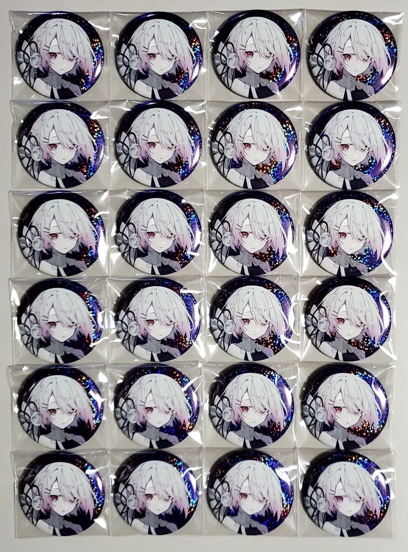 にじさんじタロット　グリッター缶バッジ　椎名唯華　24点