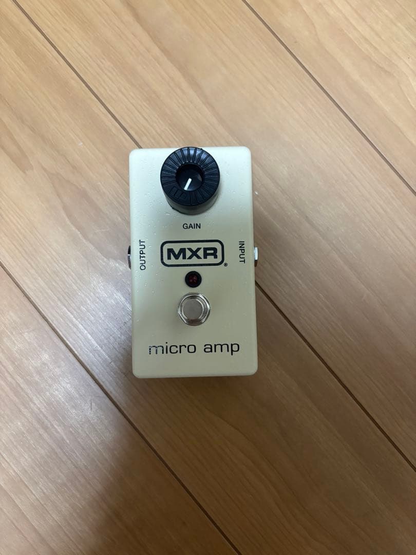 MXR micro amp ギターエフェクター　箱あり