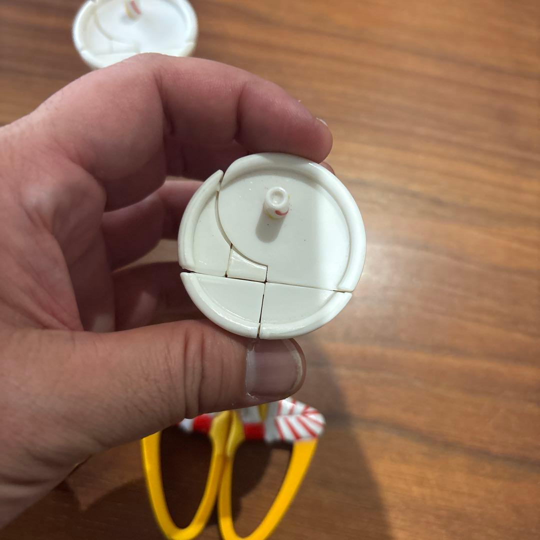 1991年 マクドナルド ドナルド ハサミ 変身する￼シェイク ￼非売品 おまけ