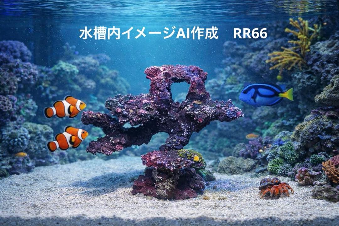 人工ライブロック RR66 アク抜き済み安心塗料使用