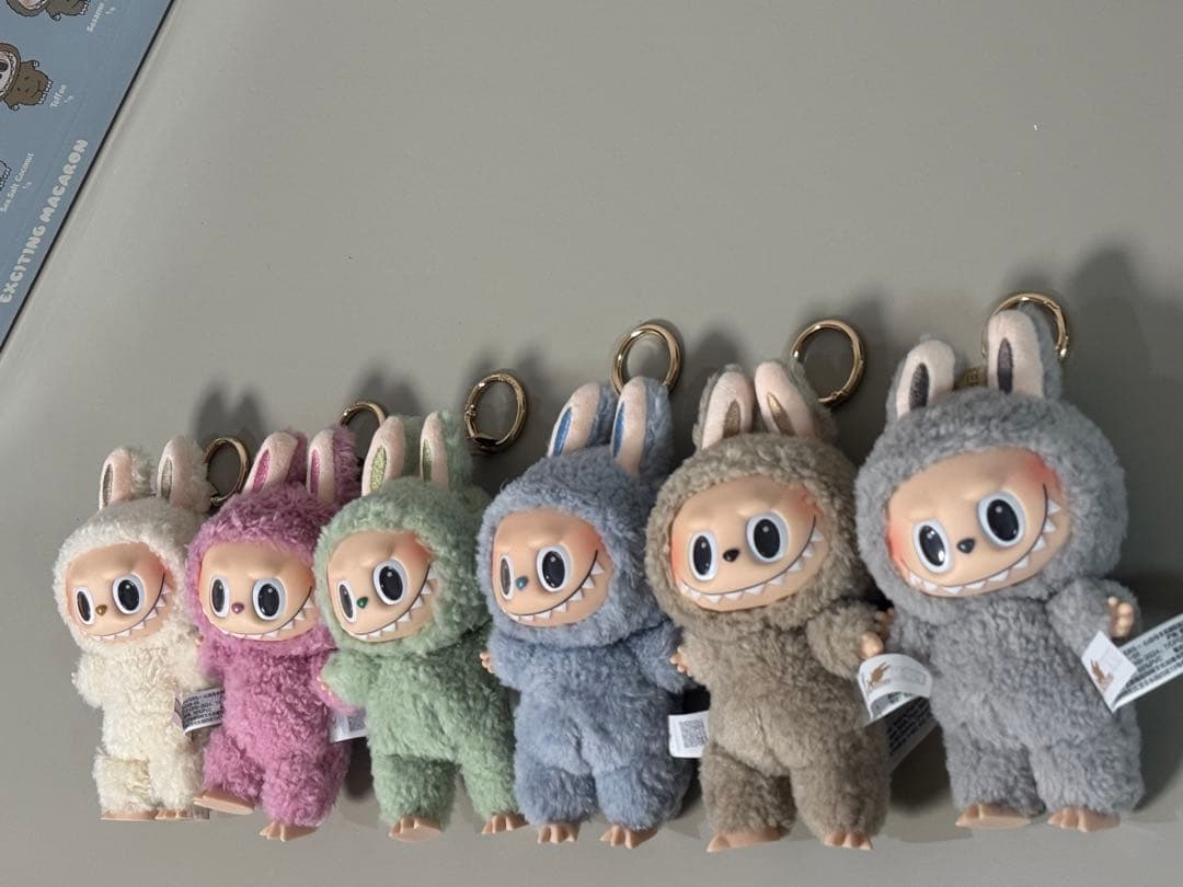 【正規品】POPMART ラブブ　Exciting Macaron ６体セット