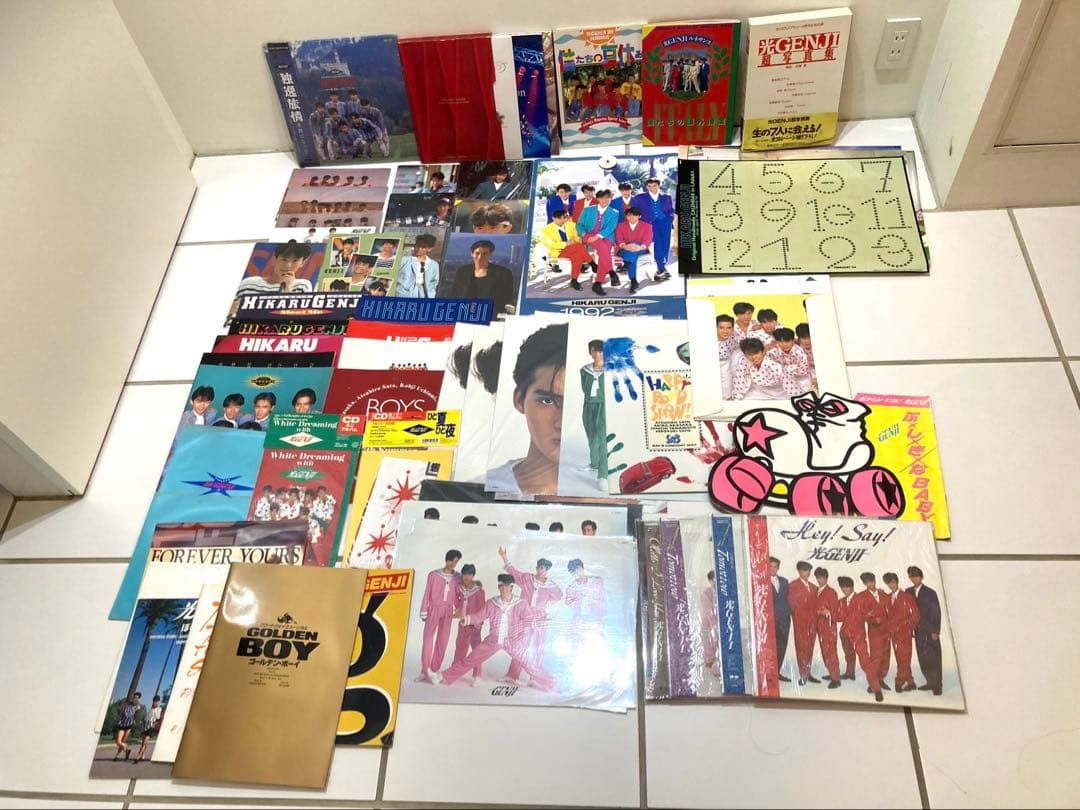 光genjiヒカルゲンジ　グッズ大量セット　レコード　写真集　フォトブック他色々