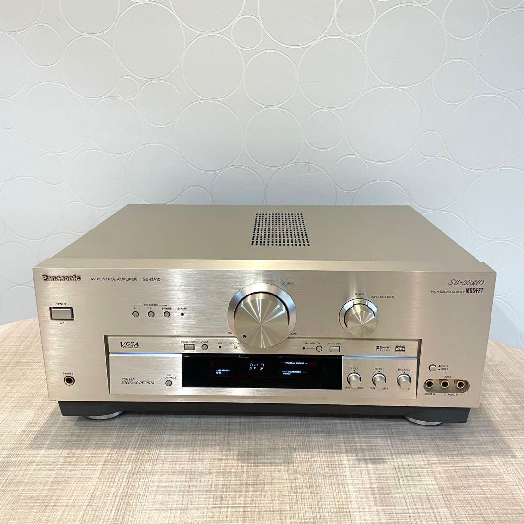 【Panasonic】 SU-DA10 AVアンプ MOS-FET 高音質