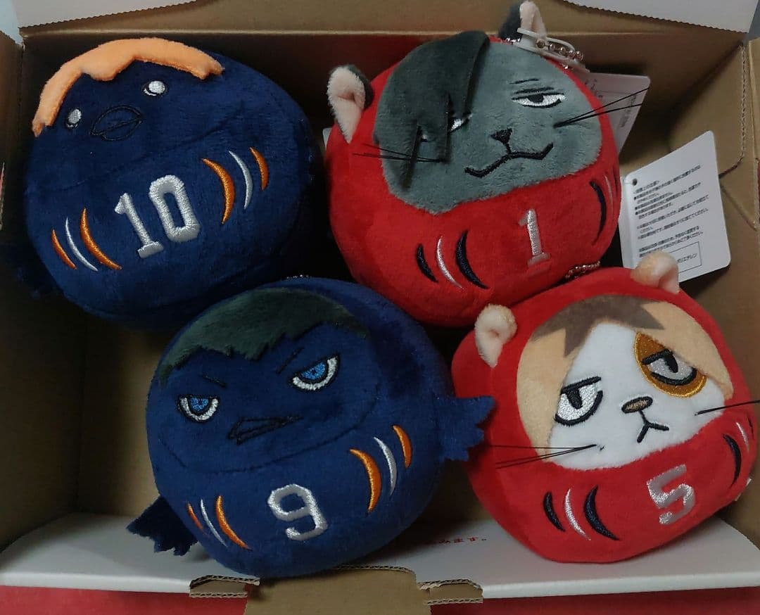 ハイキュー!!　ダルマ　マスコット ストラップ