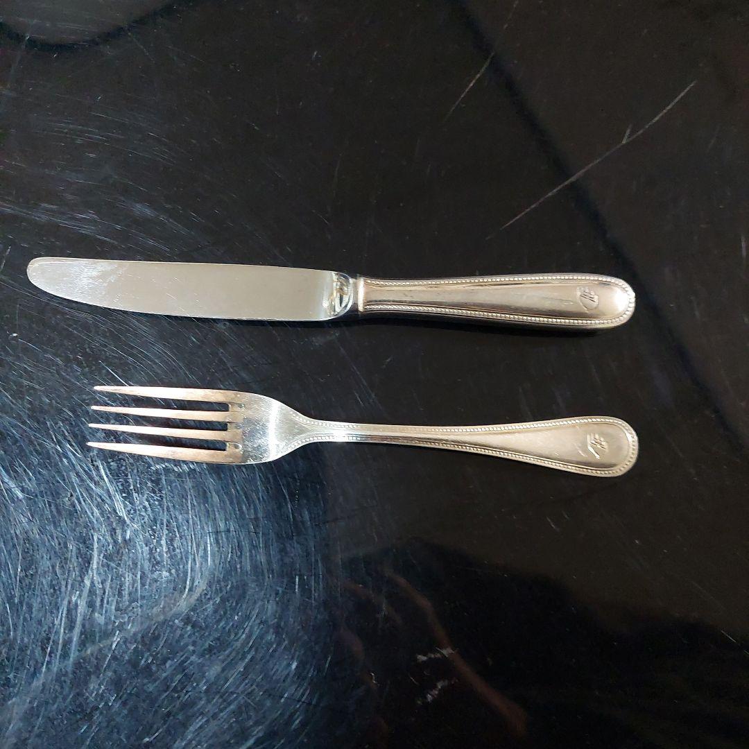 マレーシア航空　ファストクラス専用　フルーツ用ナイフ　ホーク