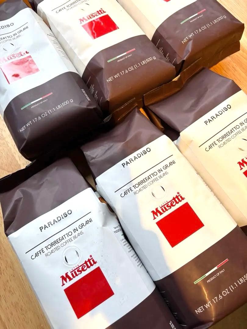 【3kg】500グラム✖️6袋　デロンギ　ムセッティ　パラディソ　コーヒー豆