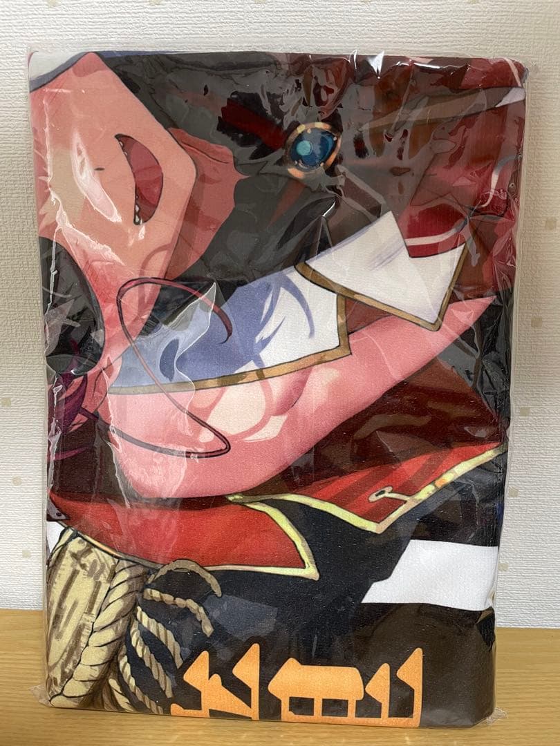 ホロライブ　宝鐘マリン　活動４周年記念　ビッグタオル