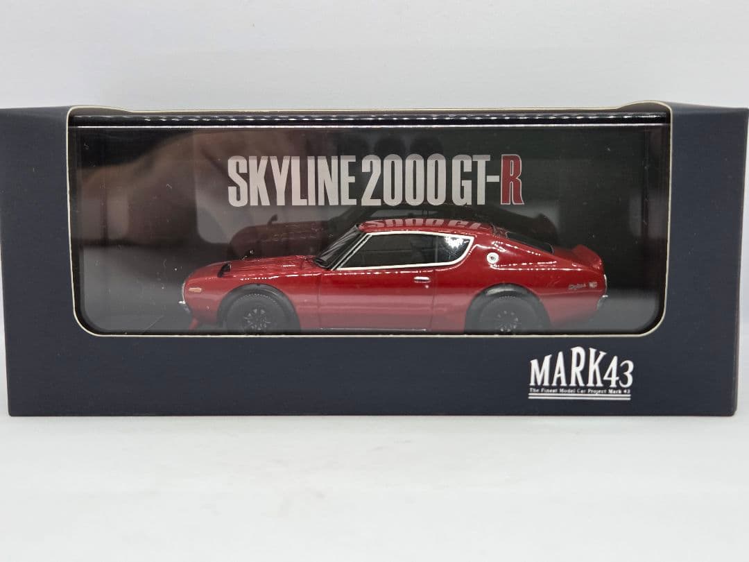 ミニカー HOBBYJAPAN NISSAN SKYLINE GT-R(KPGC110)