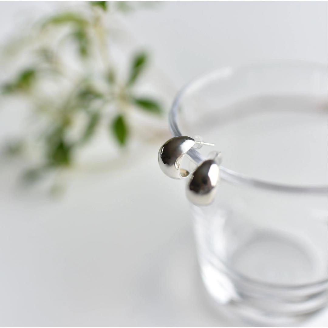 ドロップデザインのSilver925ピアス