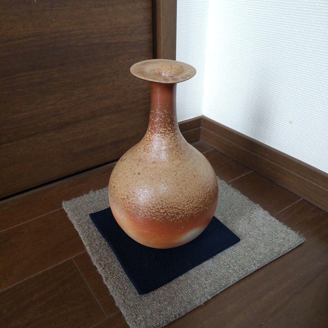 寒風　鶴くび　14　備前焼