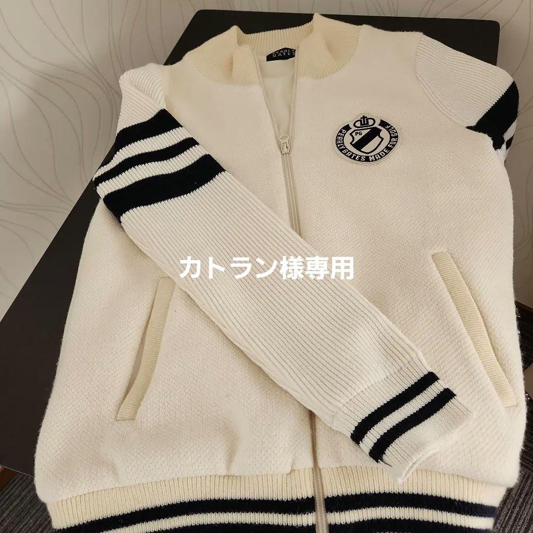 パーリーゲイツ　アウター　防寒ばっちり^ ^ 白