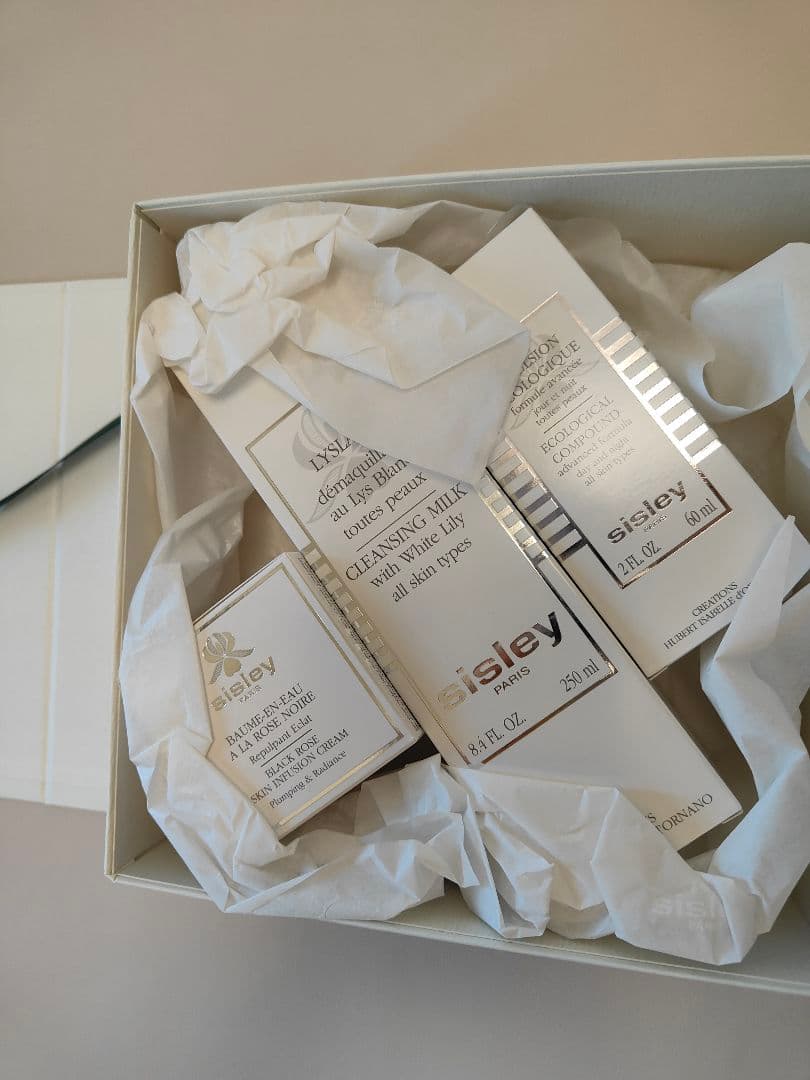 週末セール　シスレー　スキンケア限定3点セット　ブラックローズ スキン クリーム