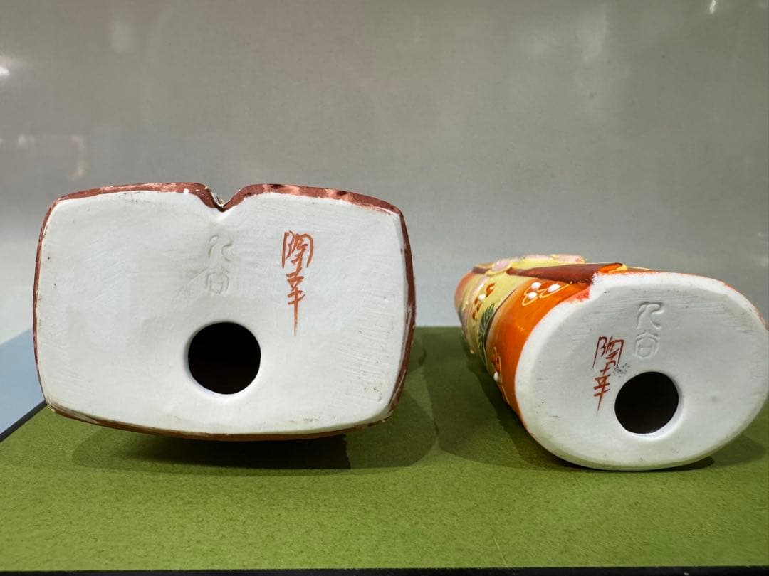 九谷　雛人形 立雛　おひなさま