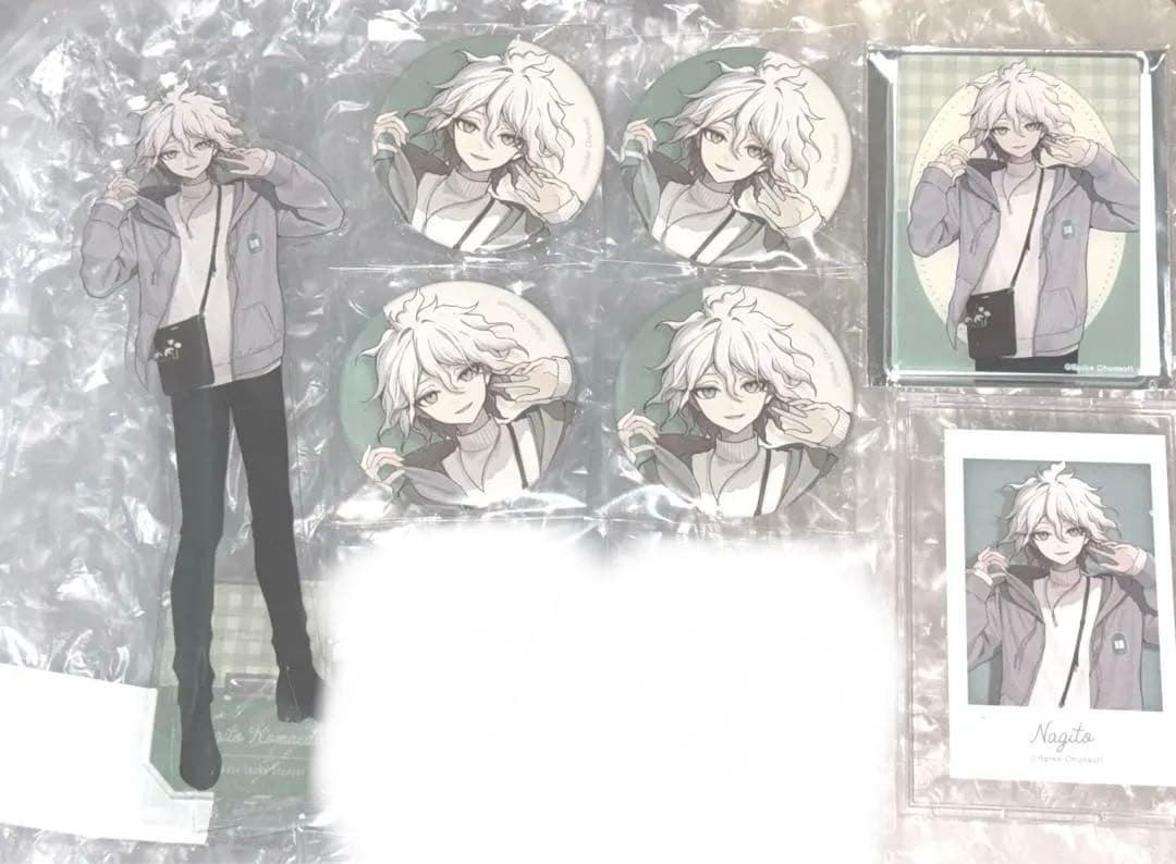 ダンガンロンパ　arti-mate おそろいコーデ　缶バッジ　狛枝凪斗　セット