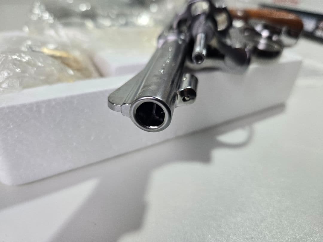 モデルガン S&W M60 .38スペシャル ３インチ ステンレスVer.2