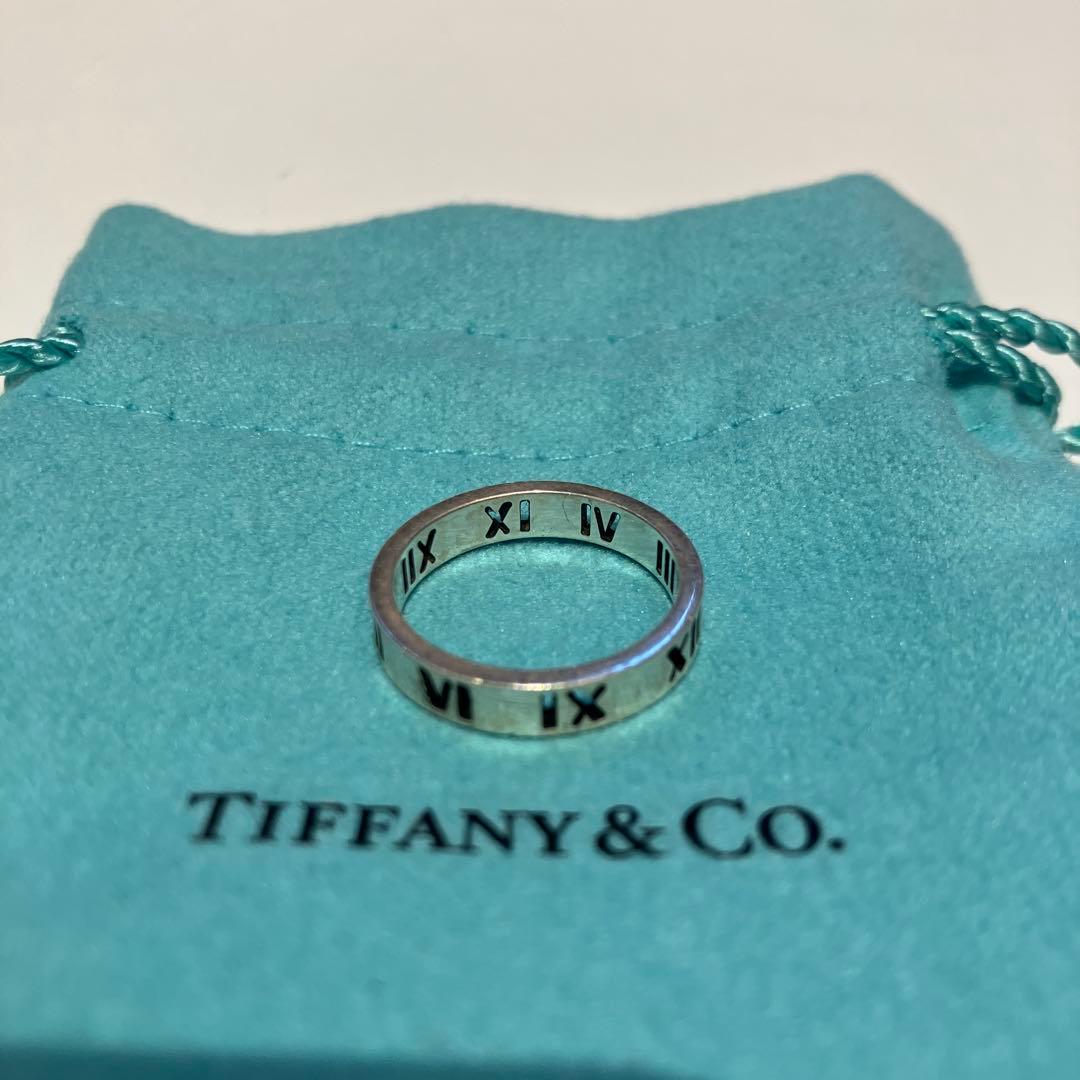 Tiffany & Co. アトラスシリーズ　ピンキーリング