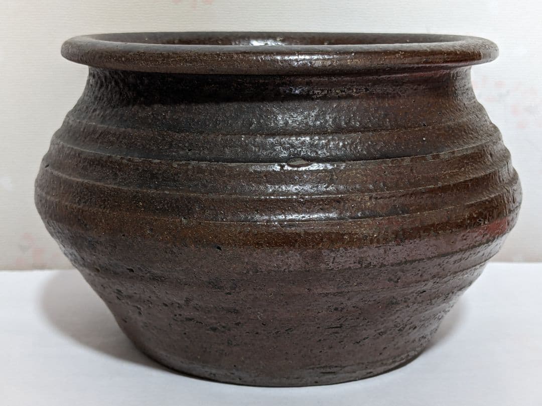 ♦江戸時代 香炉 建水 梅花皮 茶道具 アンティーク骨董品 コレクション