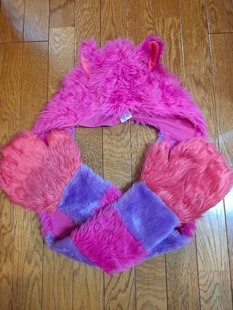 チシャネコ　マフラー　ファンキャップ