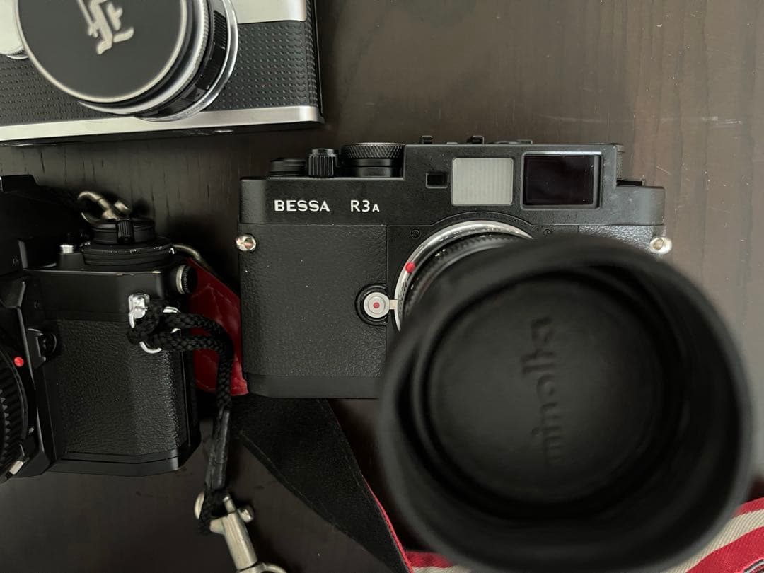 カメラ三台❗️ bessa R3a CANON F1 OLYMPUS ハーフカメラ