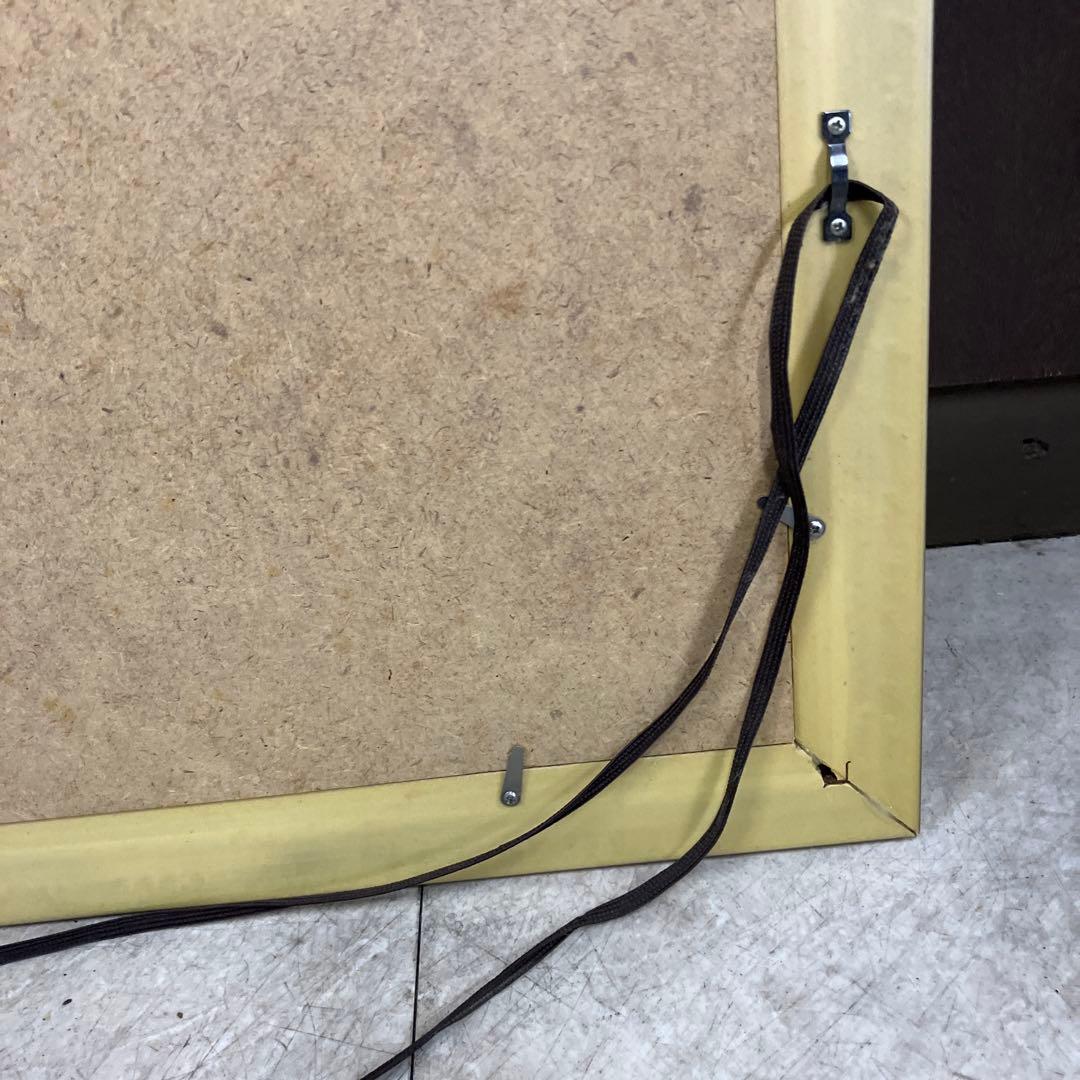 昭和レトロ 山下清 日本平よりの富士 リトグラフ版画 富士山 風景画 複製画