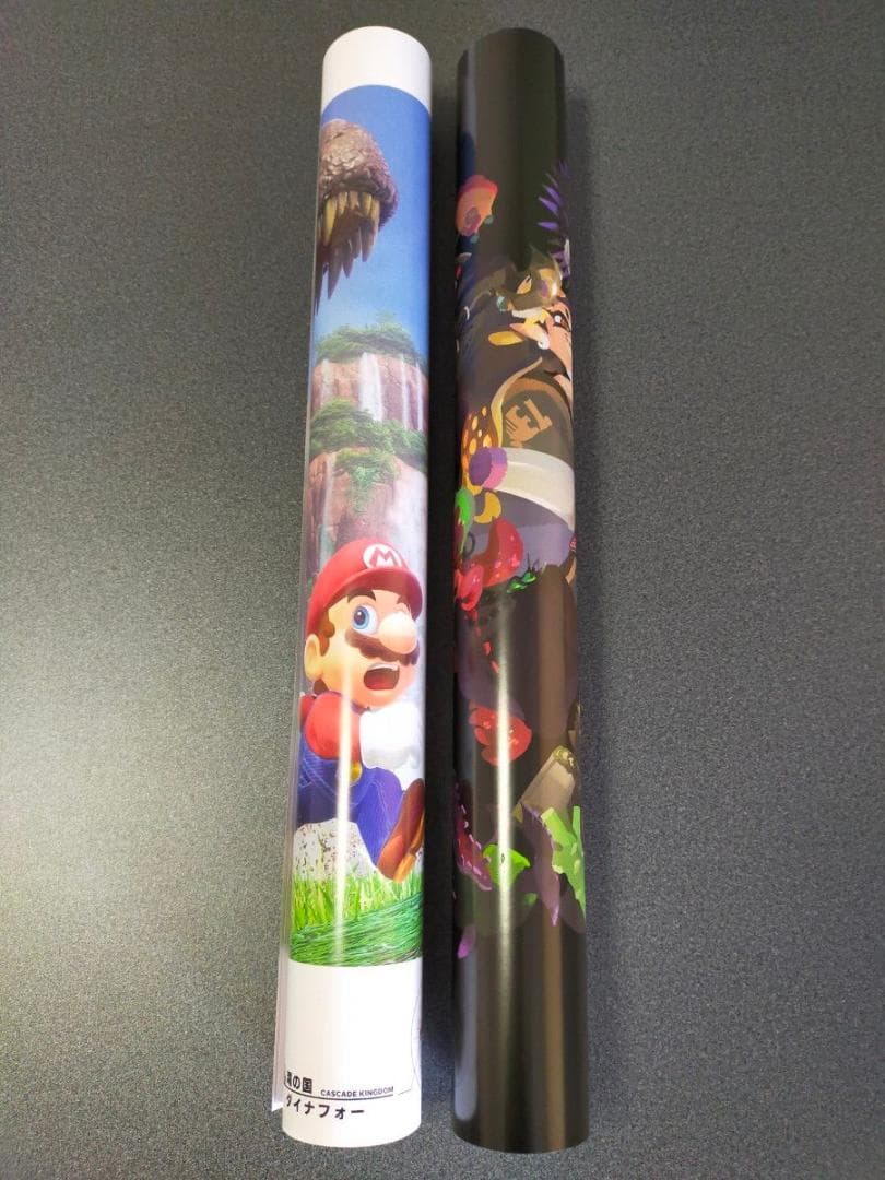 マイニンテンドーストア限定 マリオ スプラトゥーン2 B2ポスター 折り目なし