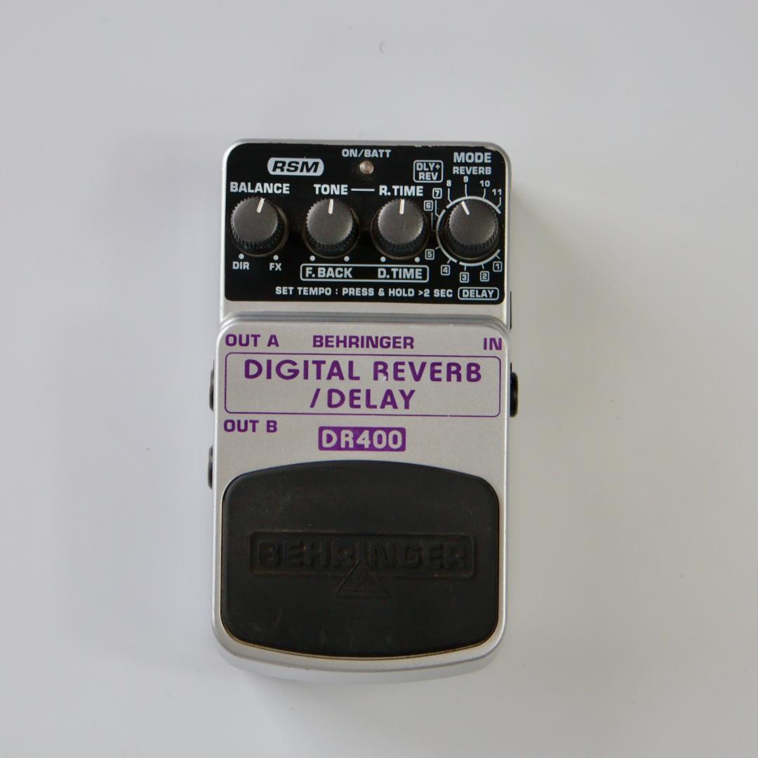BEHRINGER DR400 デジタルリバーブ/ディレイ