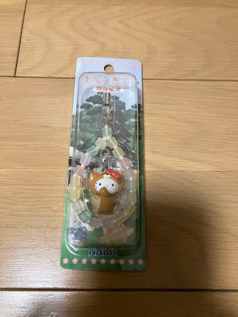 【希少】ご当地キティ　奈良　シカ　ストラップ