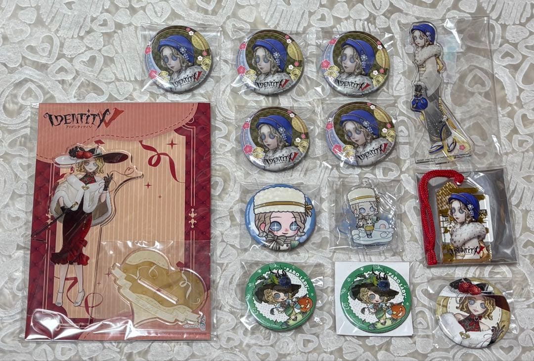第五人格 IdentityV レディ・ファウロ 初詣 缶バッジ アクスタ
