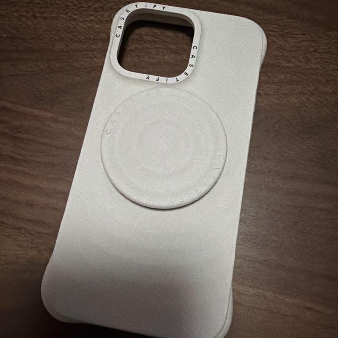 CASIFY マグネット式 iPhone15PROMAXケース ホワイト
