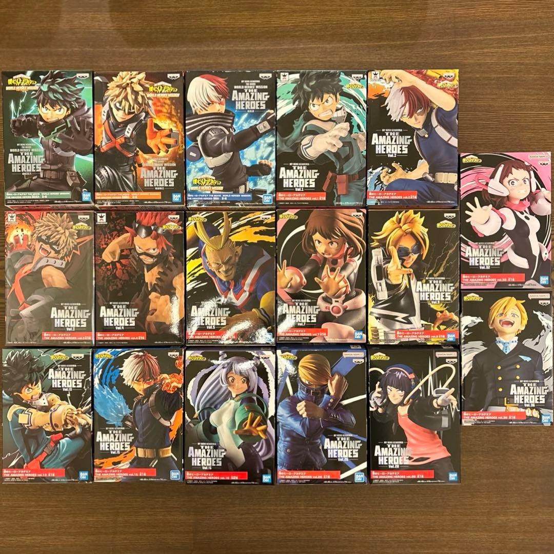 ヒロアカ THE AMAZING HEROES フィギュア まとめ売り