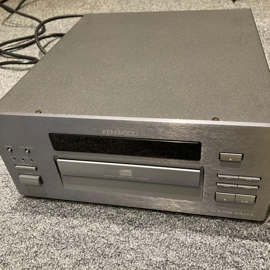 KENWOOD「DPF-7002」（リモコン付属！）CDプレーヤー