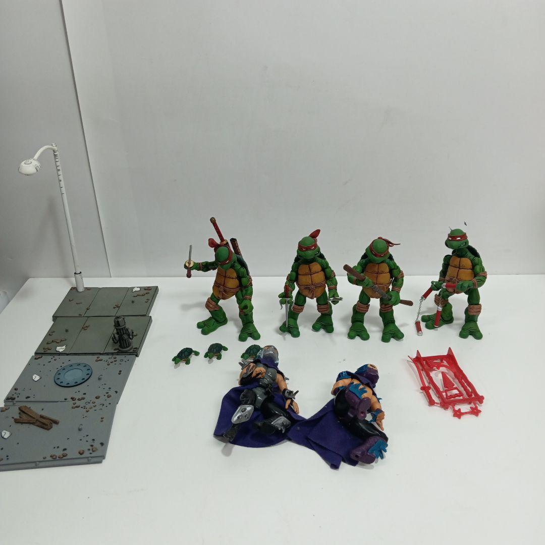ニンジャタートルズ 可動フィギュア　4体セット NECA 2008