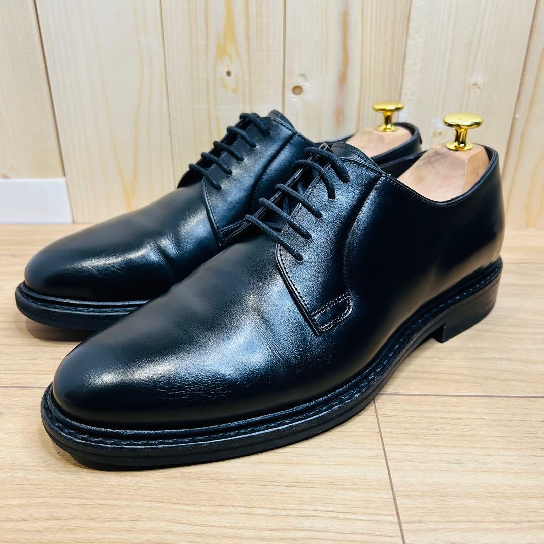 【極美品】ジャランスリウァヤ EDWARD プレーントゥ 黒 7.5 ダイナイト