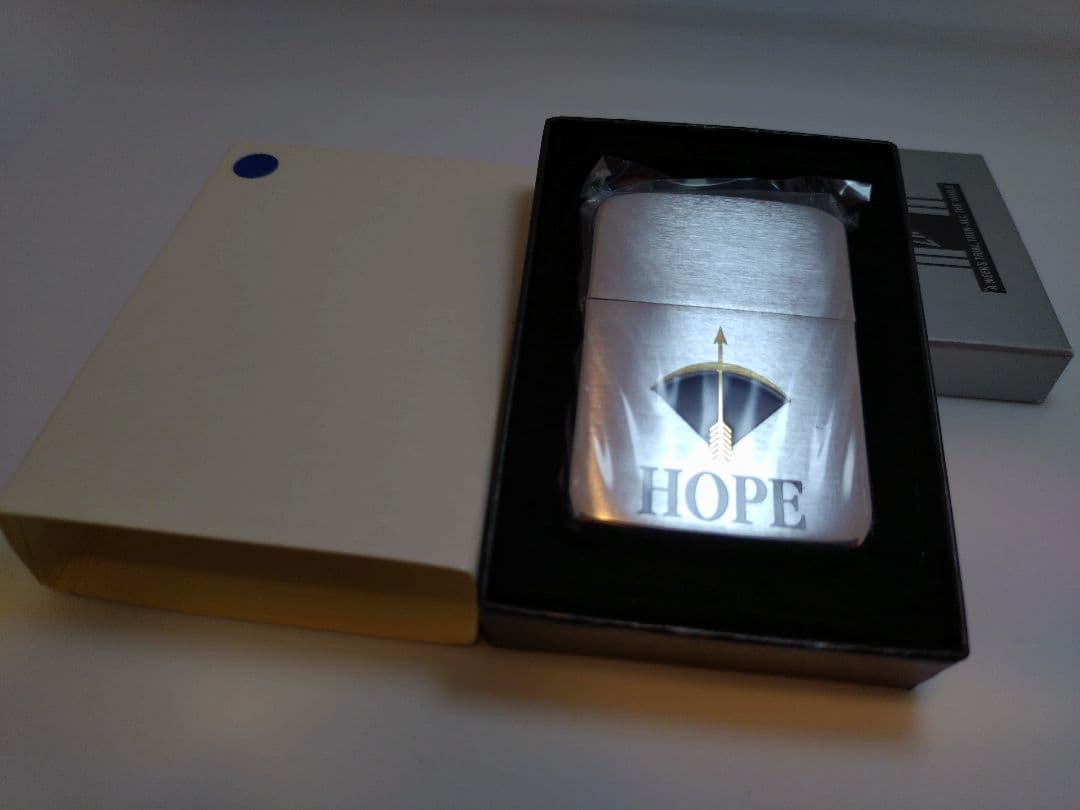 青　HOPE ZIPPO ホープ　ジッポー　未使用