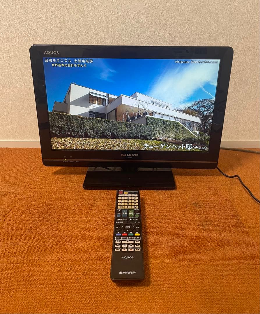 晴天　プロフ必須  SHARP 液晶テレビ 19V型 LC-19K5