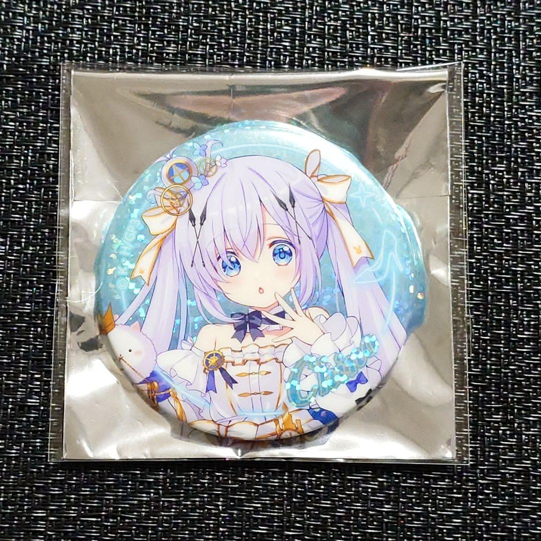 ご注文はうさぎですか？ ごちうさ アトレ 缶バッジ チノ ホロ レア 缶バ