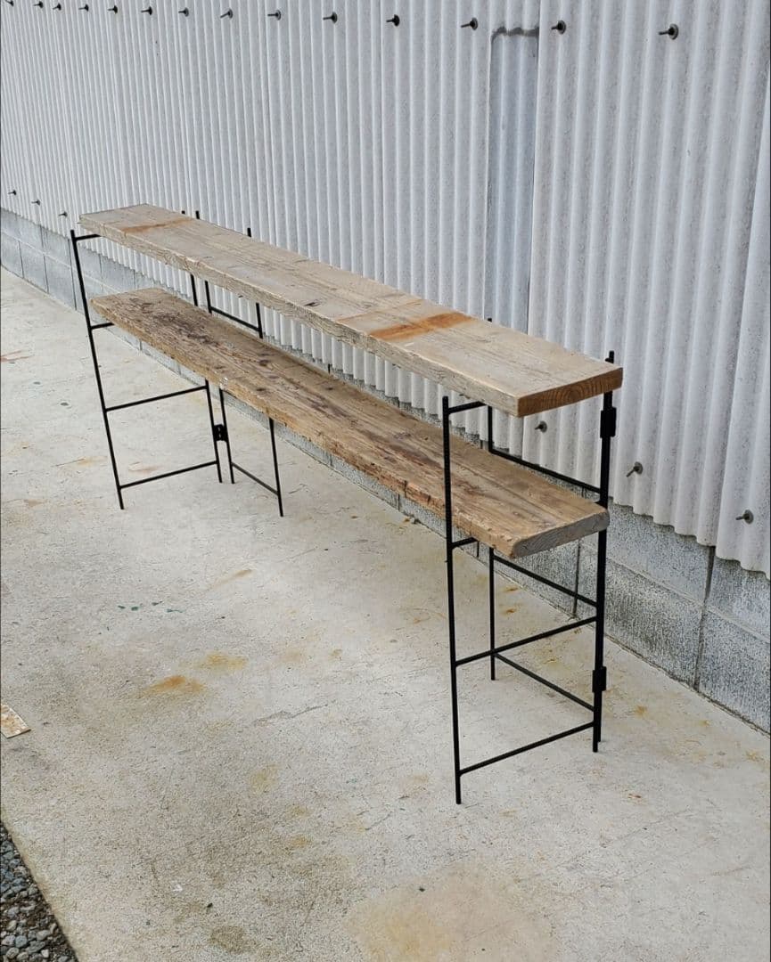 アイアンラック アイアンシェルフ 収納 多肉植物 棚 什器 キャンプ アウトドア